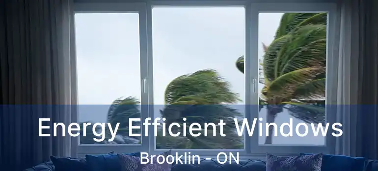  Energy Efficient Windows Brooklin - ON